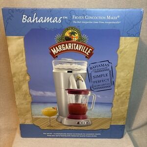 Margaritaville Bahamas Frozen Concoction Margarita Maker Silver DM0500 Used